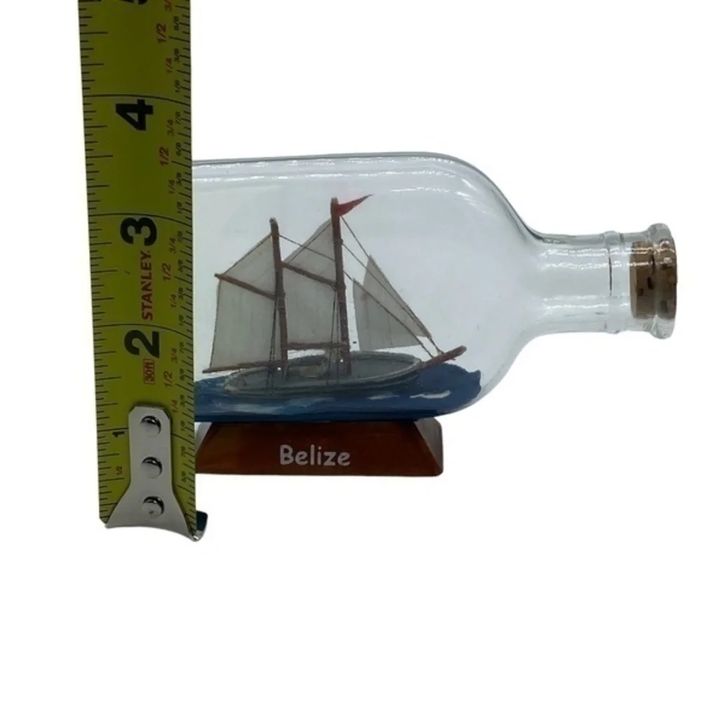 Ship in a Glass Bottle From Belize